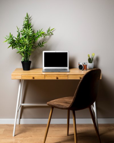 Minimal Wooden Desk